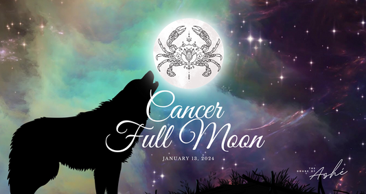 Full Moon, Wolf Moon in Cancer