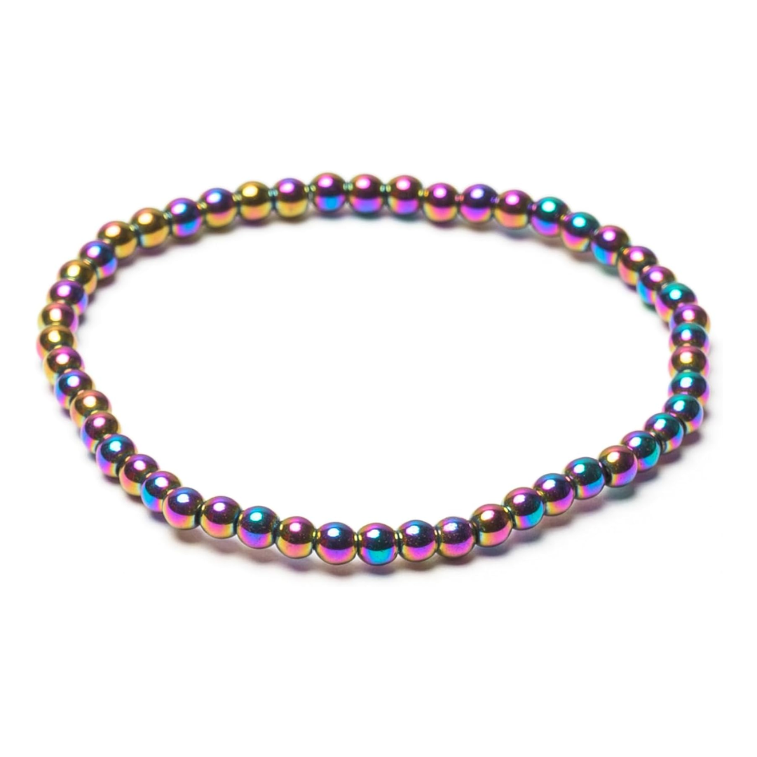 Rainbow Hematite Bracelet