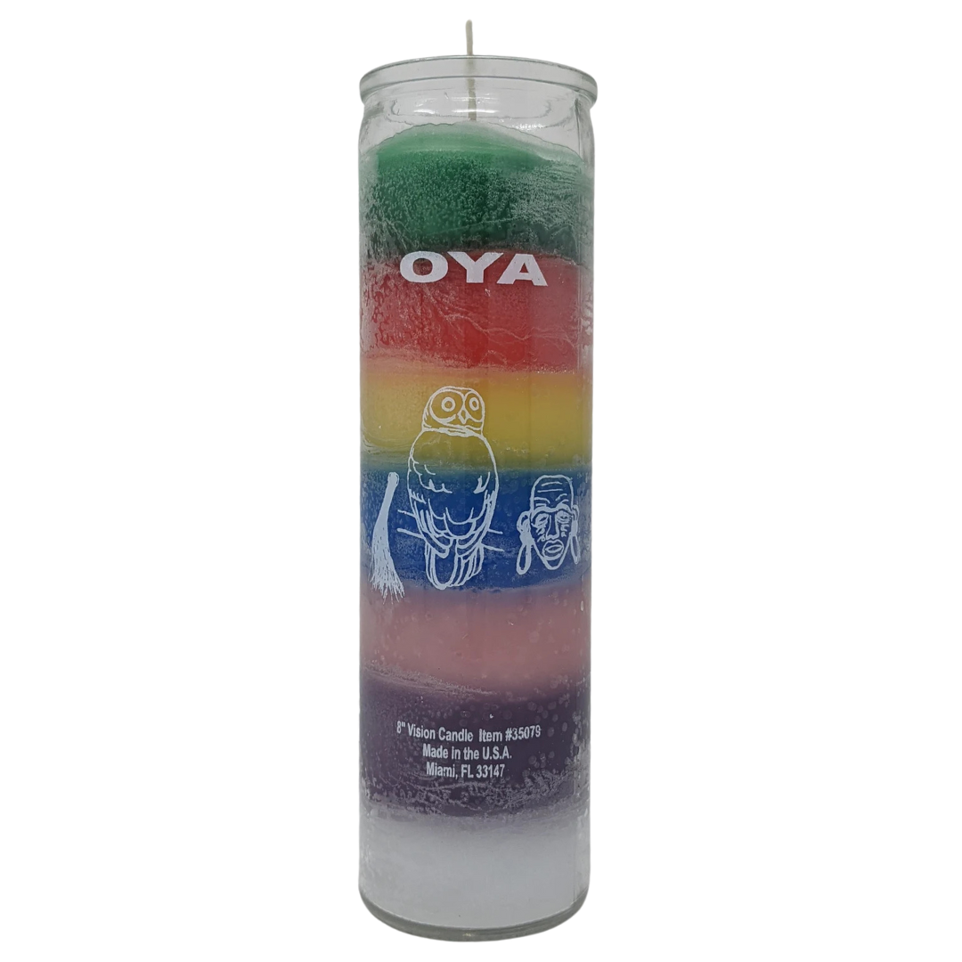 Oya Candle | Orisha 7 Day Prayer Candle