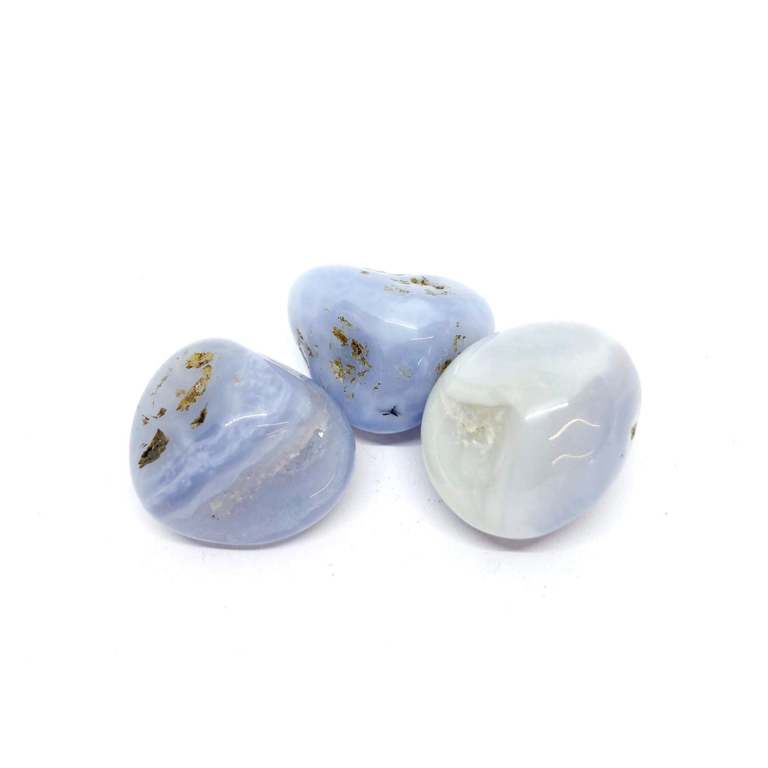 Blue Lace Agate (tumbled)