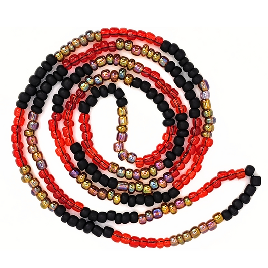 Exu Sete Poeira (Exu of Seven Dusts) Collares Elekes