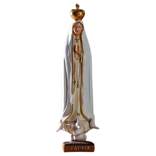 Our Lady of Fatima (8") Virgin Mary Statue