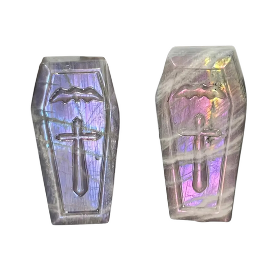 Purple Labradorite Coffin