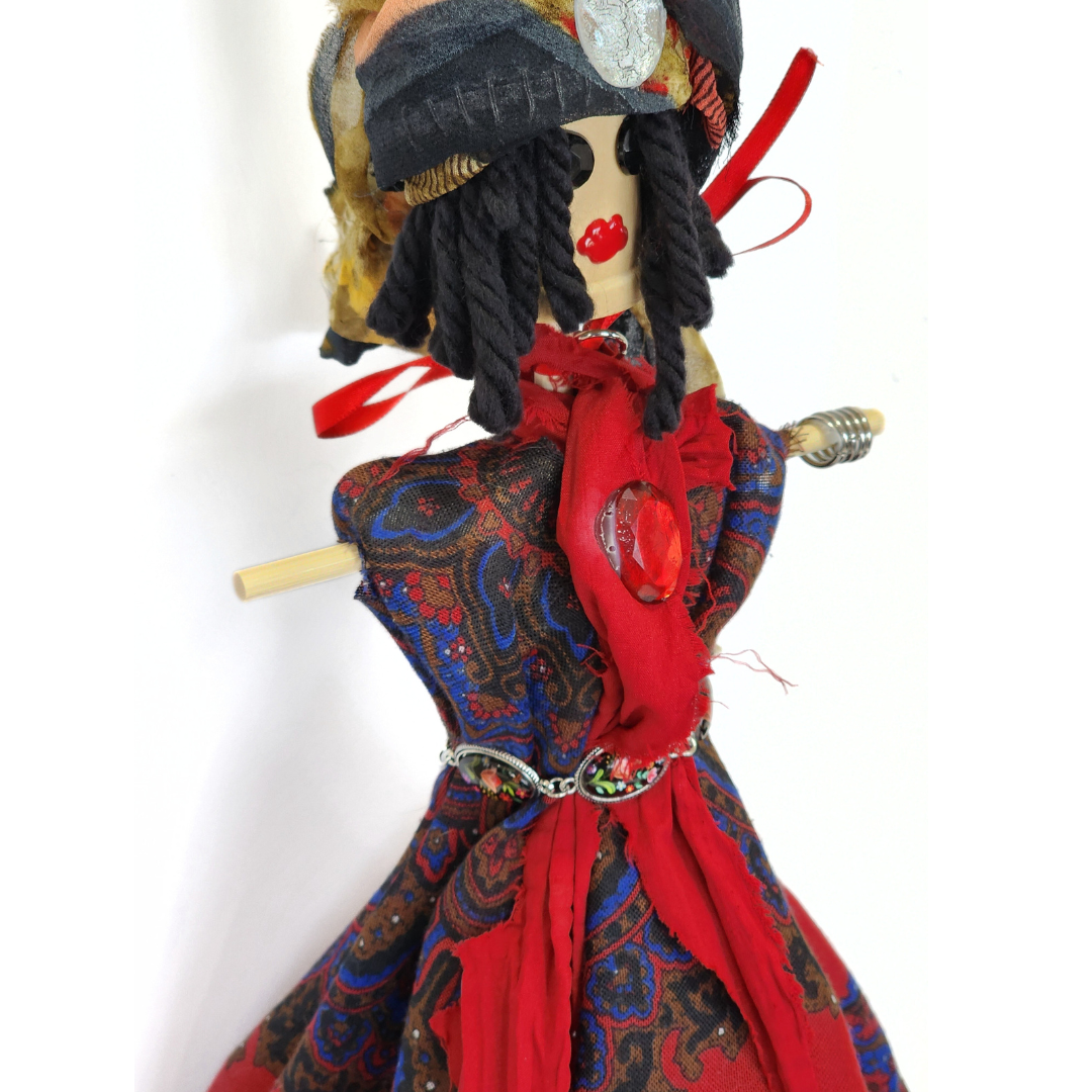 Gypsy Pirate Doll – Handmade by The House of Ashé
