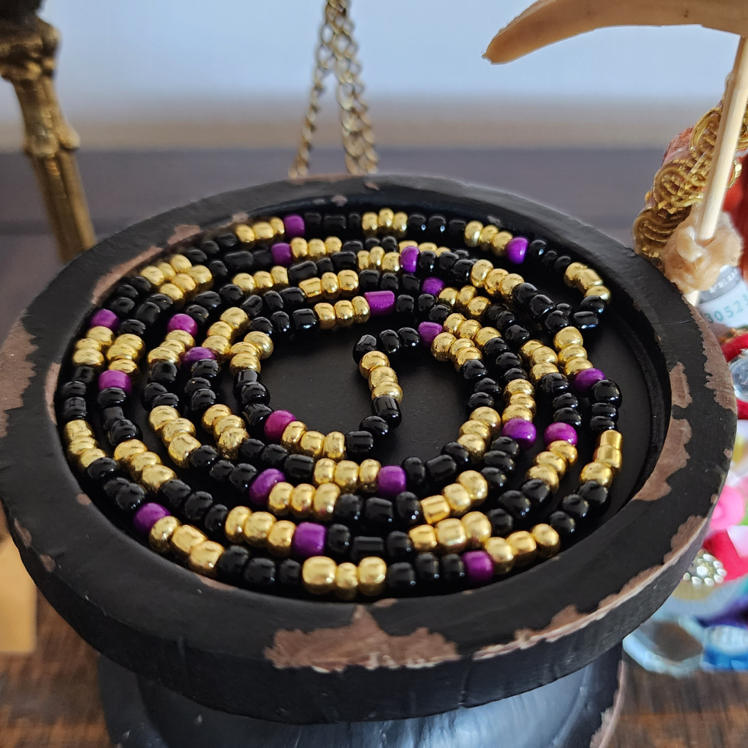 La Santa Muerte Collares Elekes - Black