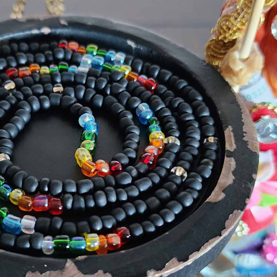 La Santa Muerte Collares Elekes - Rainbow