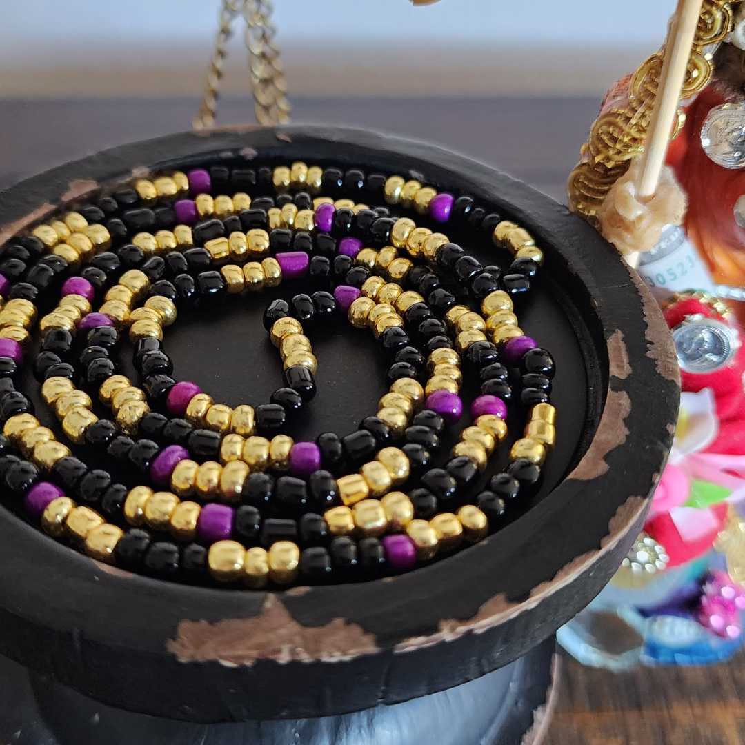 La Santa Muerte Collares Elekes - Black