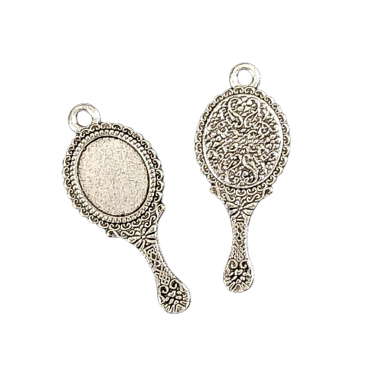 Hand Mirror Spiritual Talisman Charm