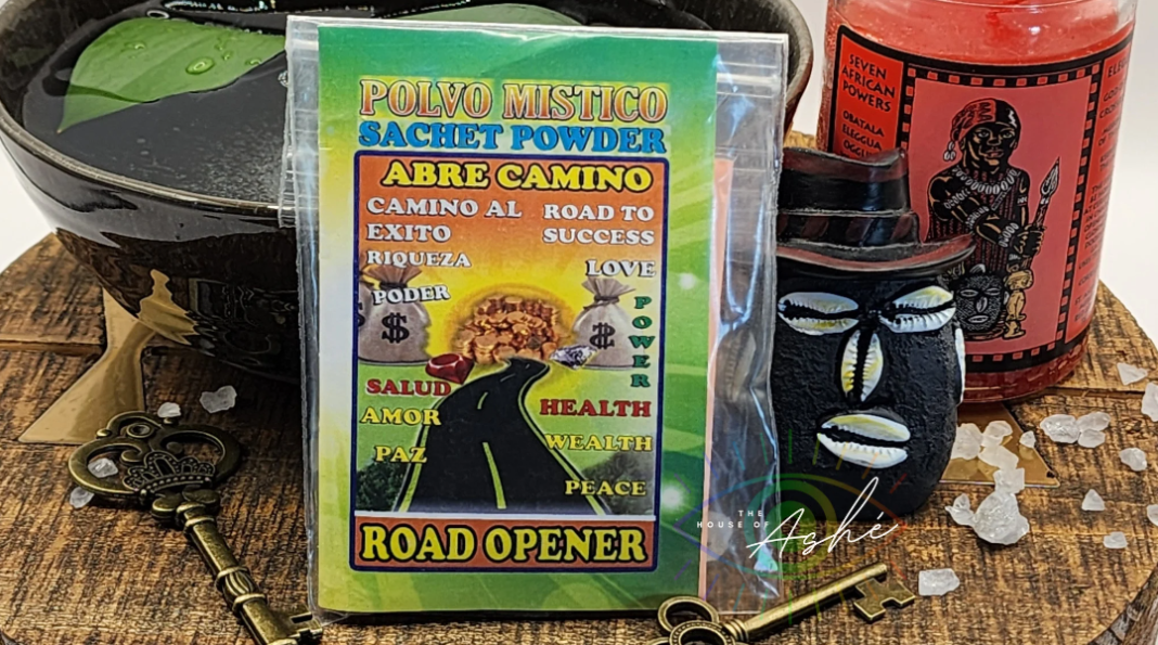 Road Opener Sachet Powder & Bath | Polvo Mistico Abre Camino