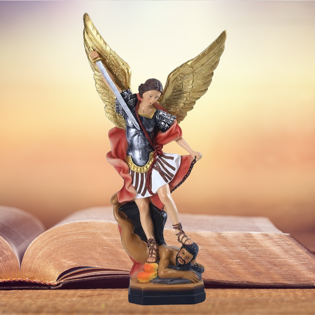 San Miguel (8.5") Ogun, Belie Belcan Statue