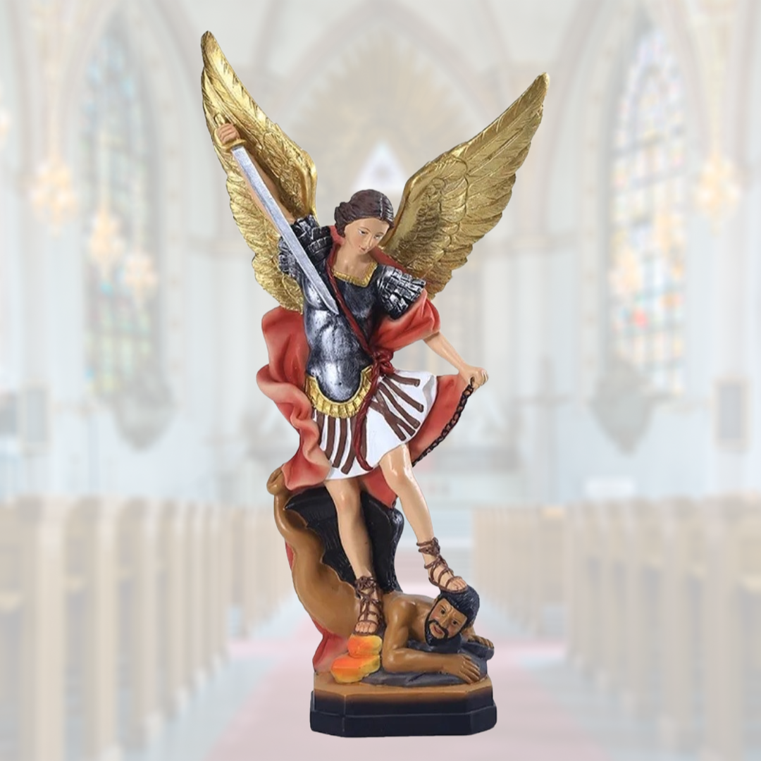 San Miguel (8.5") Ogun, Belie Belcan Statue