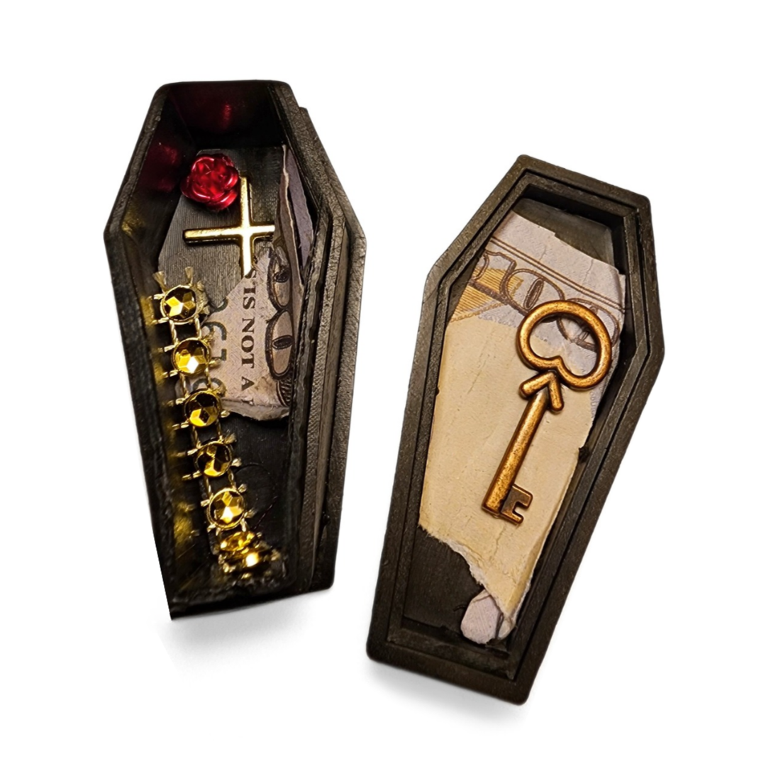 La Santa Muerte Mini Travel Altar – Custom Made