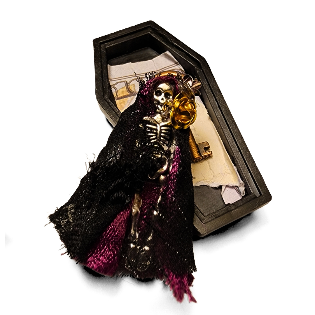 La Santa Muerte Mini Travel Altar – Custom Made