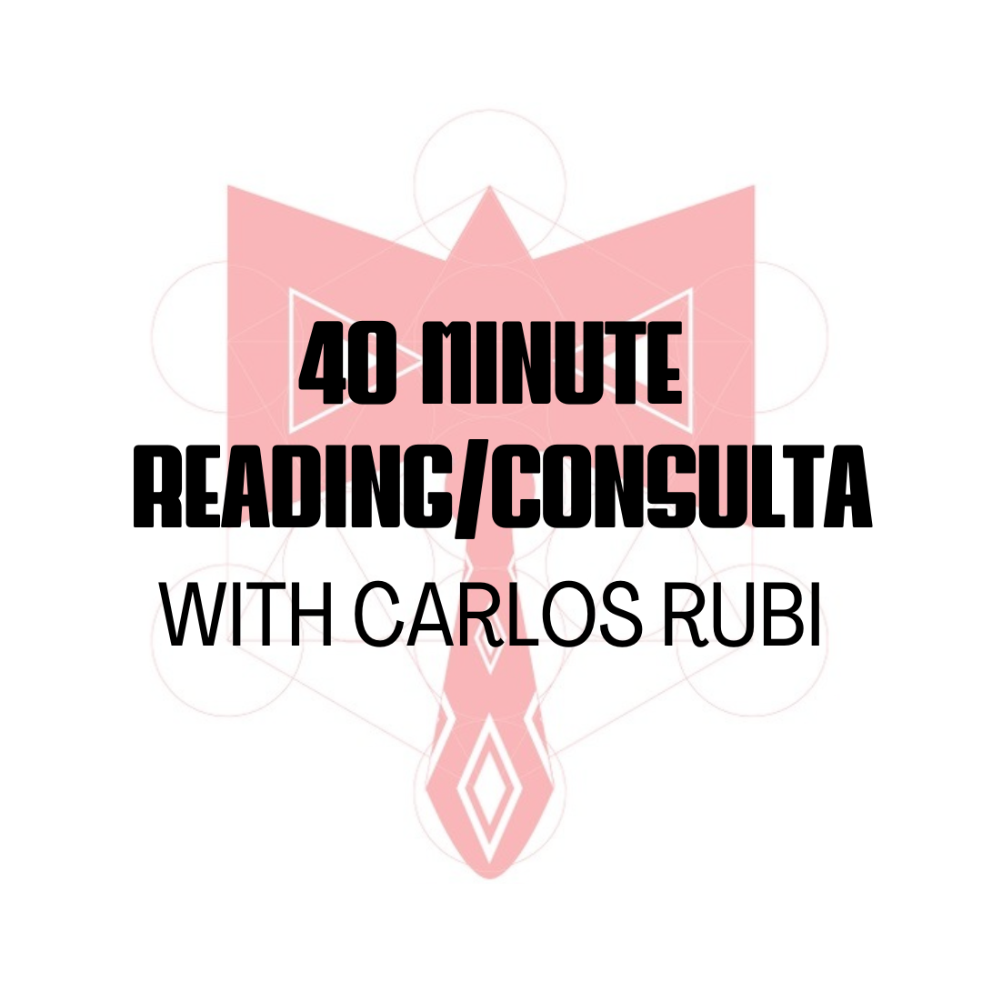 40 min Reading / Consulta Espiritual - Carlos Rubi