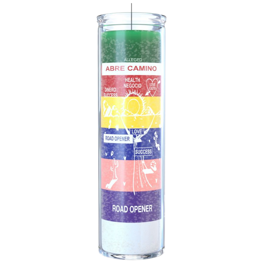Abre Camino, Road Opener - 7 Color, 7 Day Candle