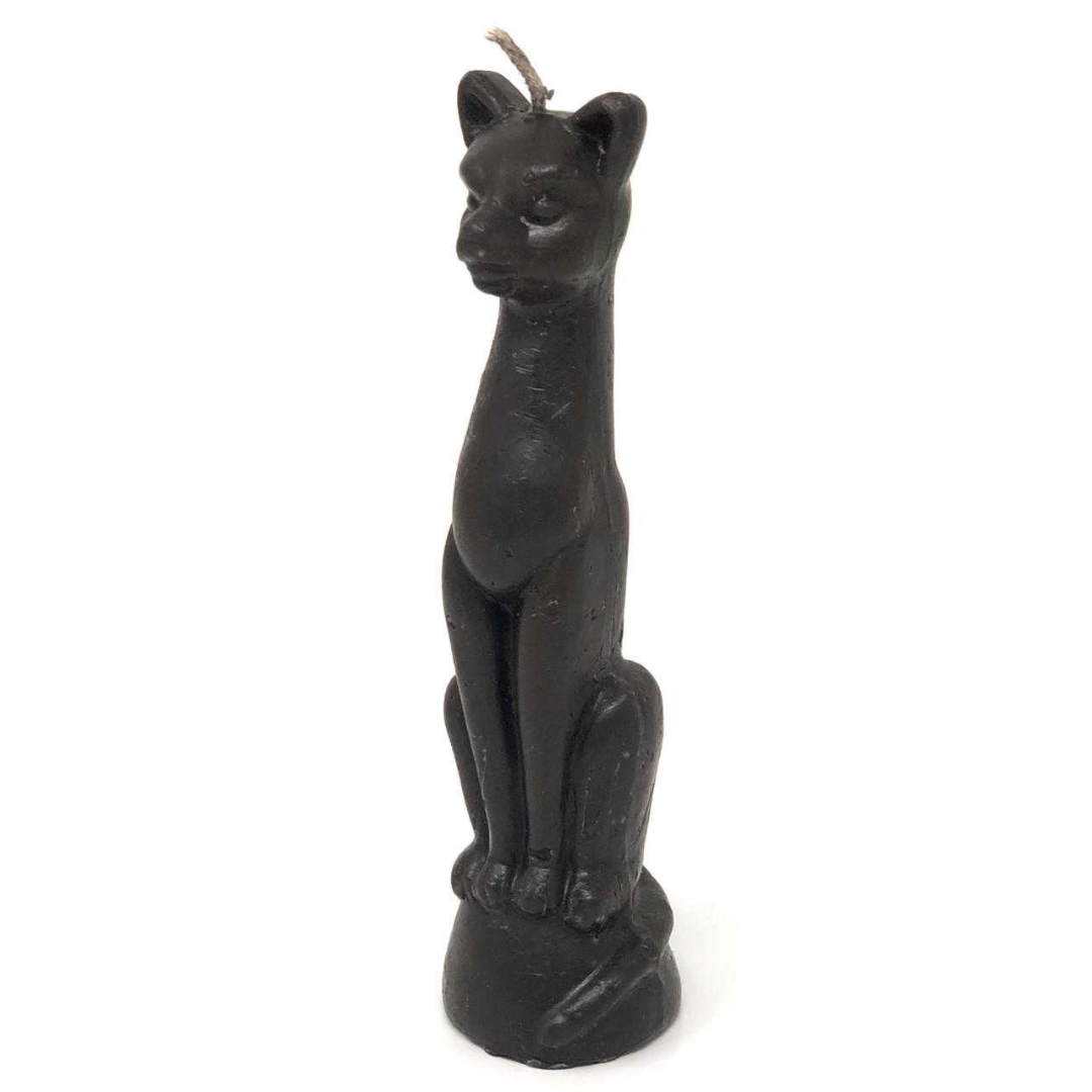 Black Cat Figure Candle