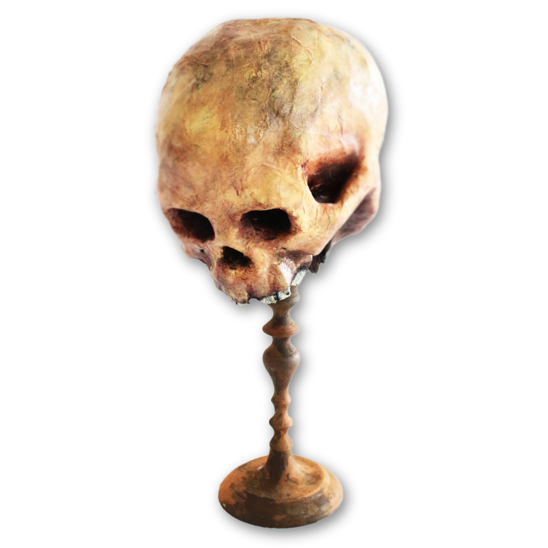 “Dos Caras” – The Two-Faced Skull by Ricardo Pustanio