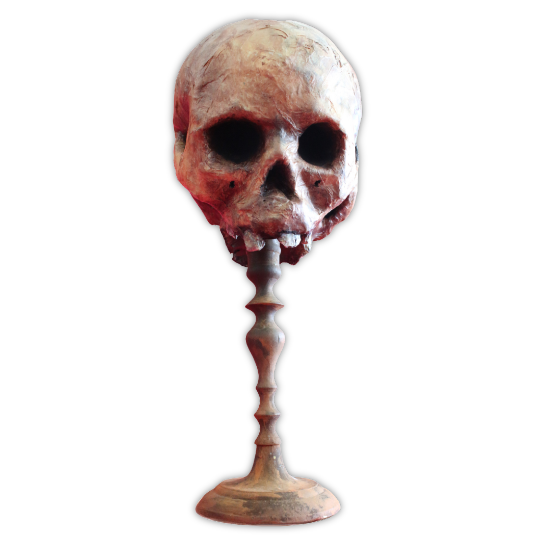 “Dos Caras” – The Two-Faced Skull by Ricardo Pustanio