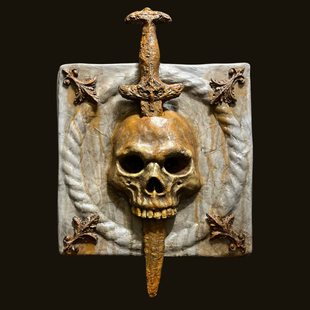 “La Puerta del Silencio” – The Gate of Silence, Wall Plaque by Ricardo Pustanio