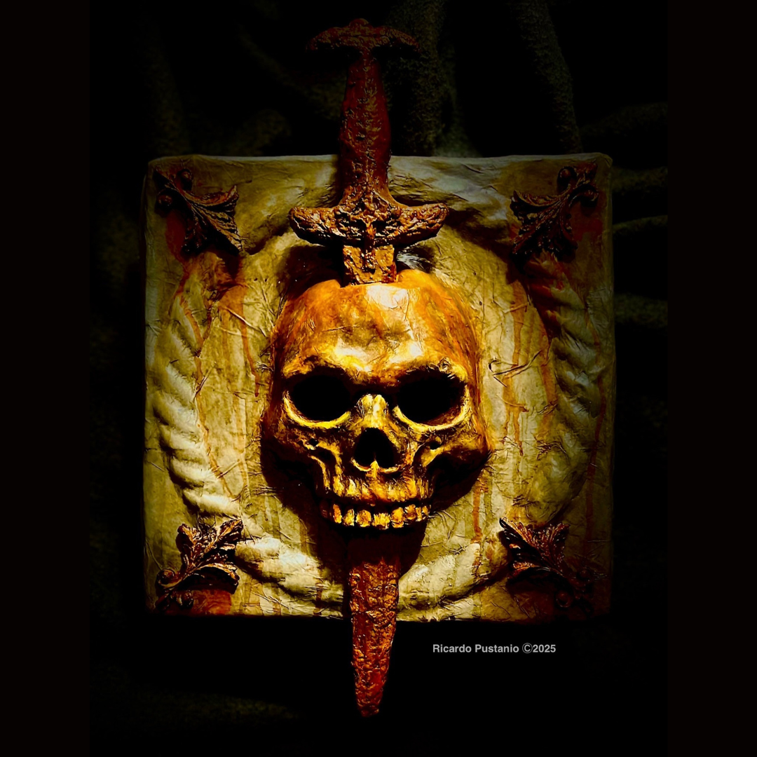“La Puerta del Silencio” – The Gate of Silence, Wall Plaque by Ricardo Pustanio