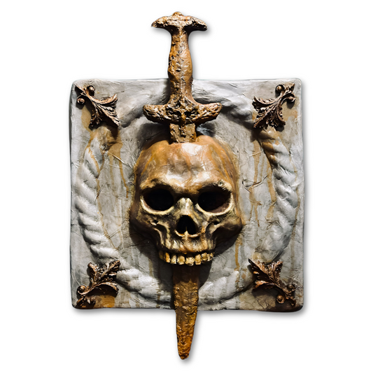 “La Puerta del Silencio” – The Gate of Silence, Wall Plaque by Ricardo Pustanio