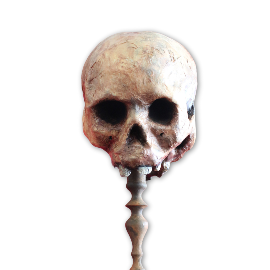 “Dos Caras” – The Two-Faced Skull by Ricardo Pustanio