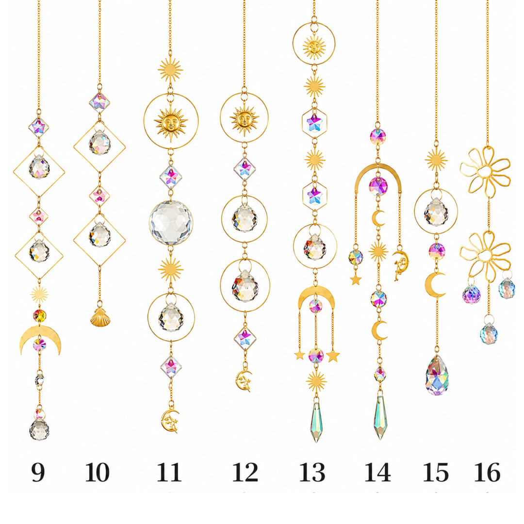Celestial Crystal Sun Catcher