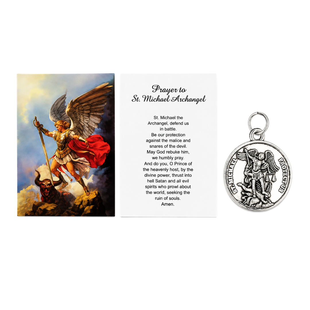 Saint Michael Archangel Protection Kit