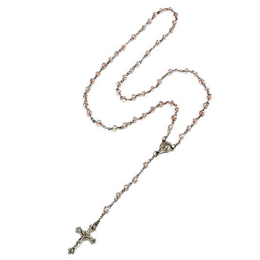 Obba Rose Crystal Rosary