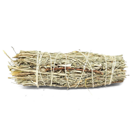 Blessing Smudge Stick 4" (White Sage, Mountain Sage & Cedar Sage) Packaged