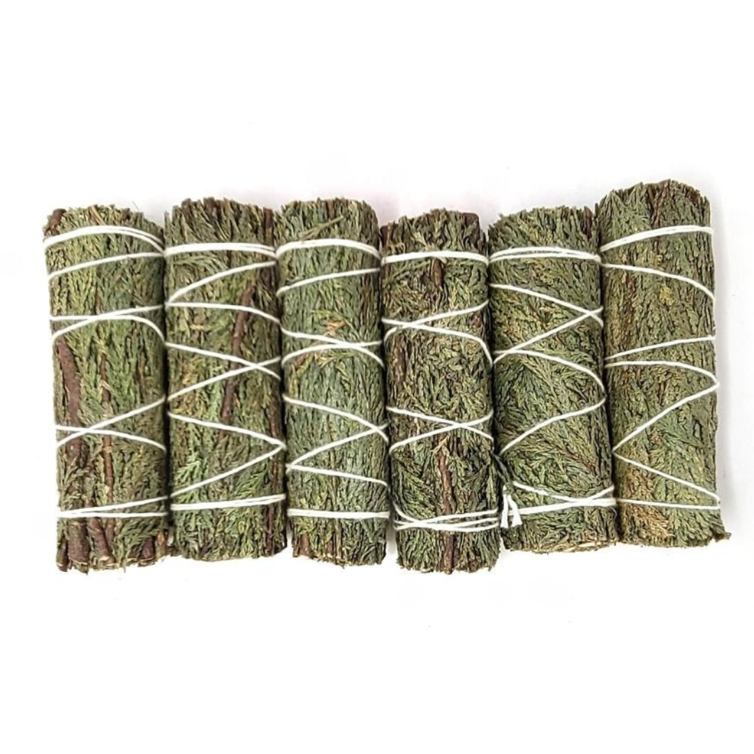 Cedar Smudge Stick 4"