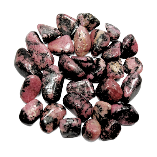 Rhodonite. Tumbled
