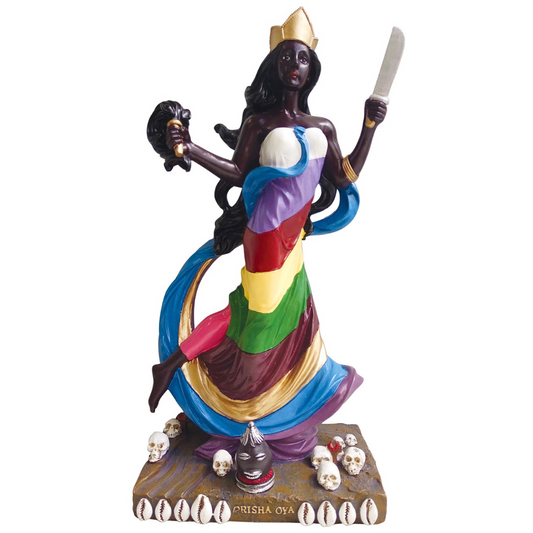 Oya Statue (8-12") - Rainbow