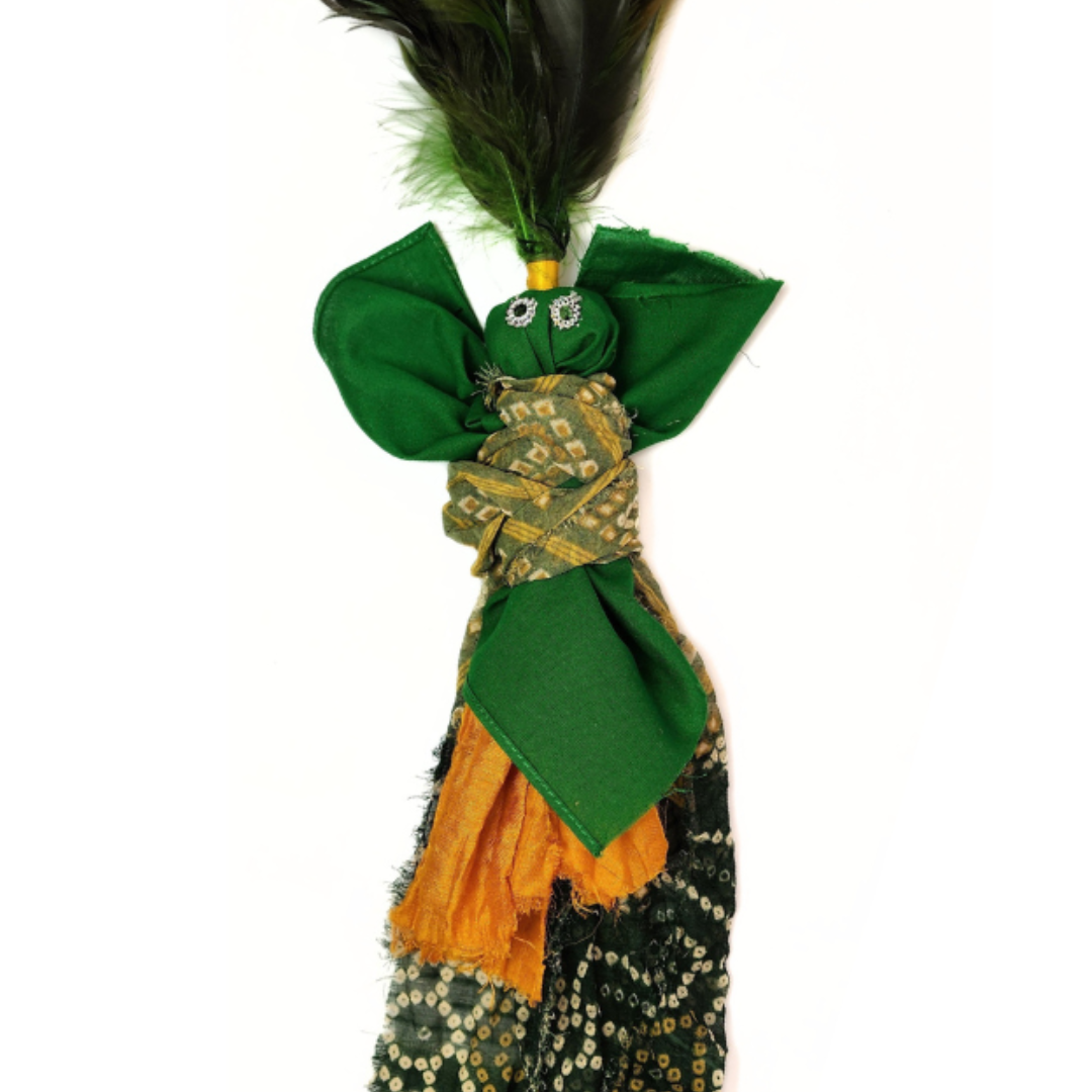 Joy & Prosperity Voodoo Doll – Handmade