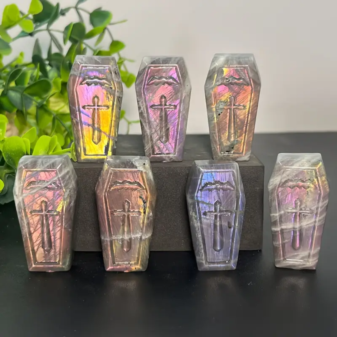 Purple Labradorite Coffin