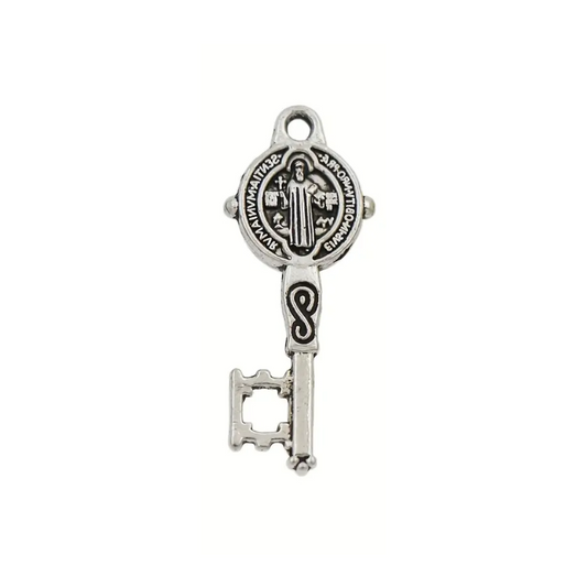 St. Benedict Key Spiritual Talisman Charm Pendant