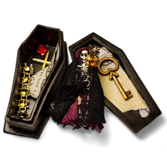 La Santa Muerte Mini Travel Altar – Custom Made