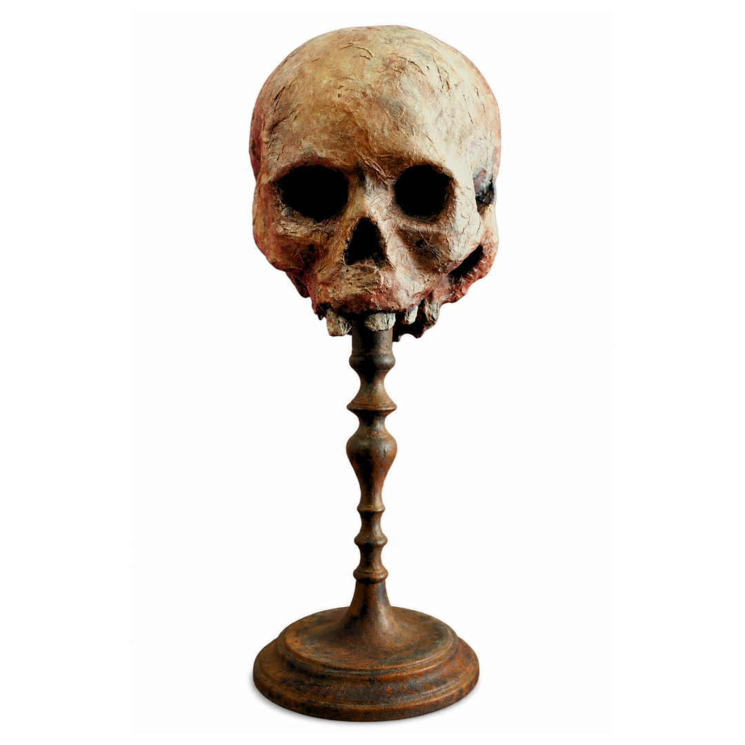 “Dos Caras” – The Two-Faced Skull by Ricardo Pustanio