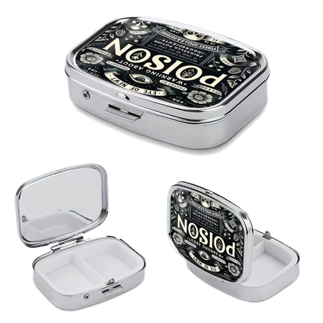 Poison Apothecary Pocket Pill Box