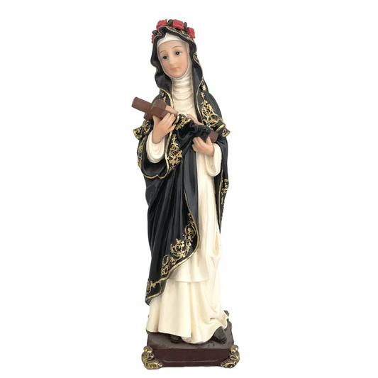 Rose of Lima Statue (12") St. Teresa of Ávila