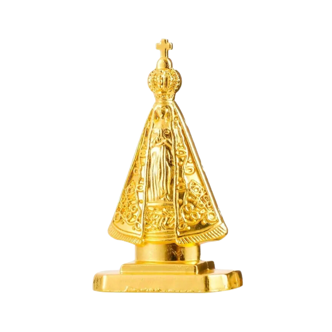 Our Lady of Aparecida Dashboard Saint - Gold