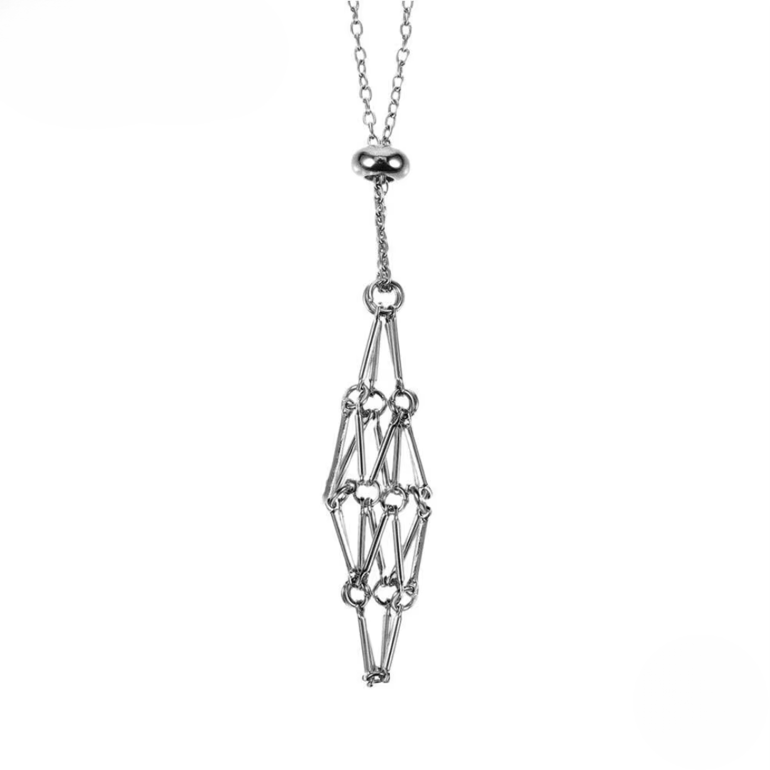 Crystal Cage Necklace