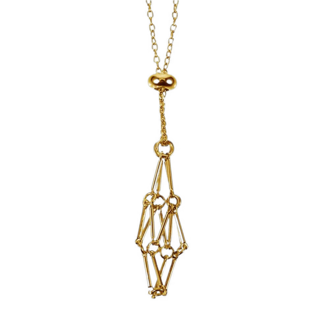 Crystal Cage Necklace