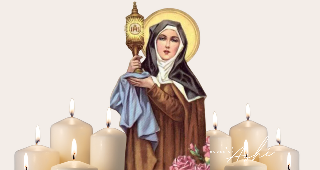 Saint Clare (Santa Clara): Catholic Saint, Vodou Lwa Klemezin Klemay