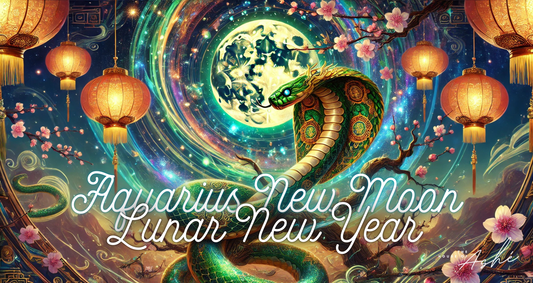 New Moon in Aquarius & Lunar New Year: Year of the Wood Snake