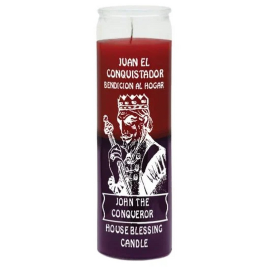 High John The Conqueror (Juan El Conquistador) Candle | 7 day Ritual Candle