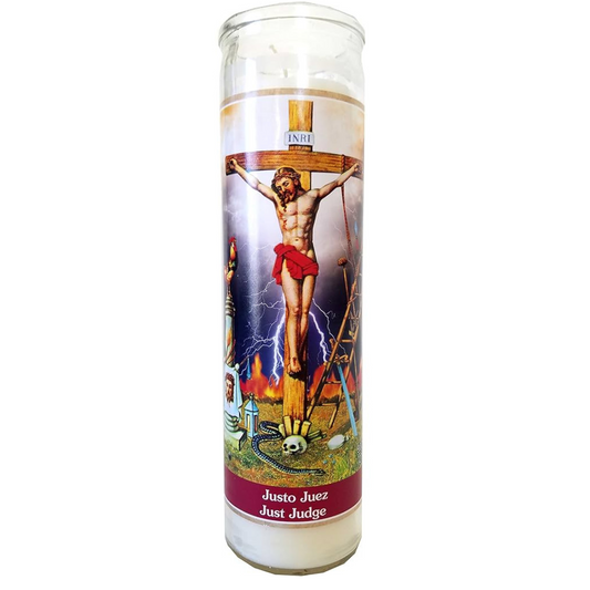 Just Judge Prayer Candle | Justo Juez Ritual Candle