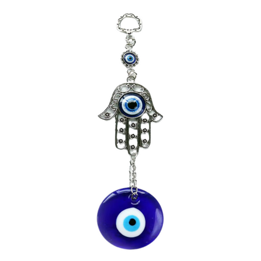 Mystical Hamsa Hand & Evil Eye Protection Amulet