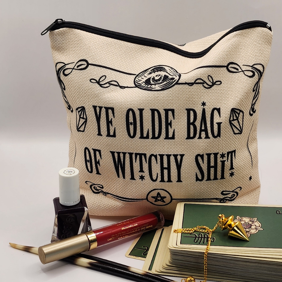 Ye Olde Bag of Witchy Sh*t | Makeup bag