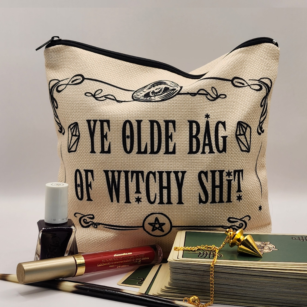 Ye Olde Bag of Witchy Sh*t | Makeup bag